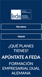 Mobile Screenshot of feda-business-school.com